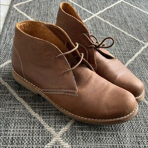 Roots Tan Leather Chukka Boots